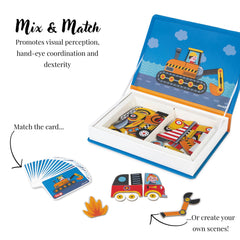Janod MagnetiBook open-ended play fostering creativity