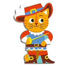 Janod Magneti'Book Fairy Tales character creation encourages dexterity