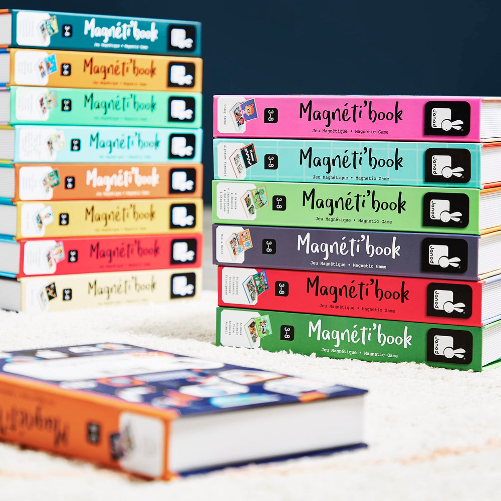 Janod Magnetibook group play fosters collaborative creativity in kids