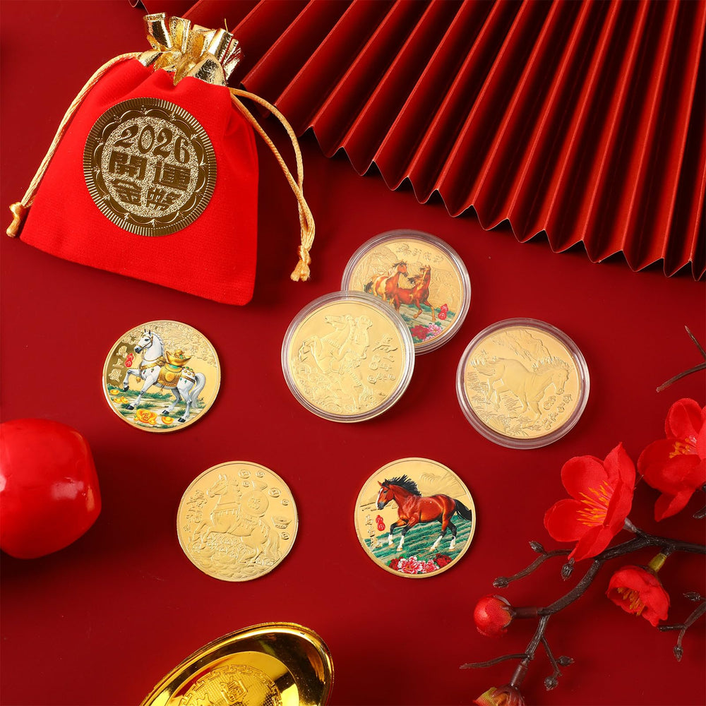 JANYUN coins in drawstring bags for elegant presentation