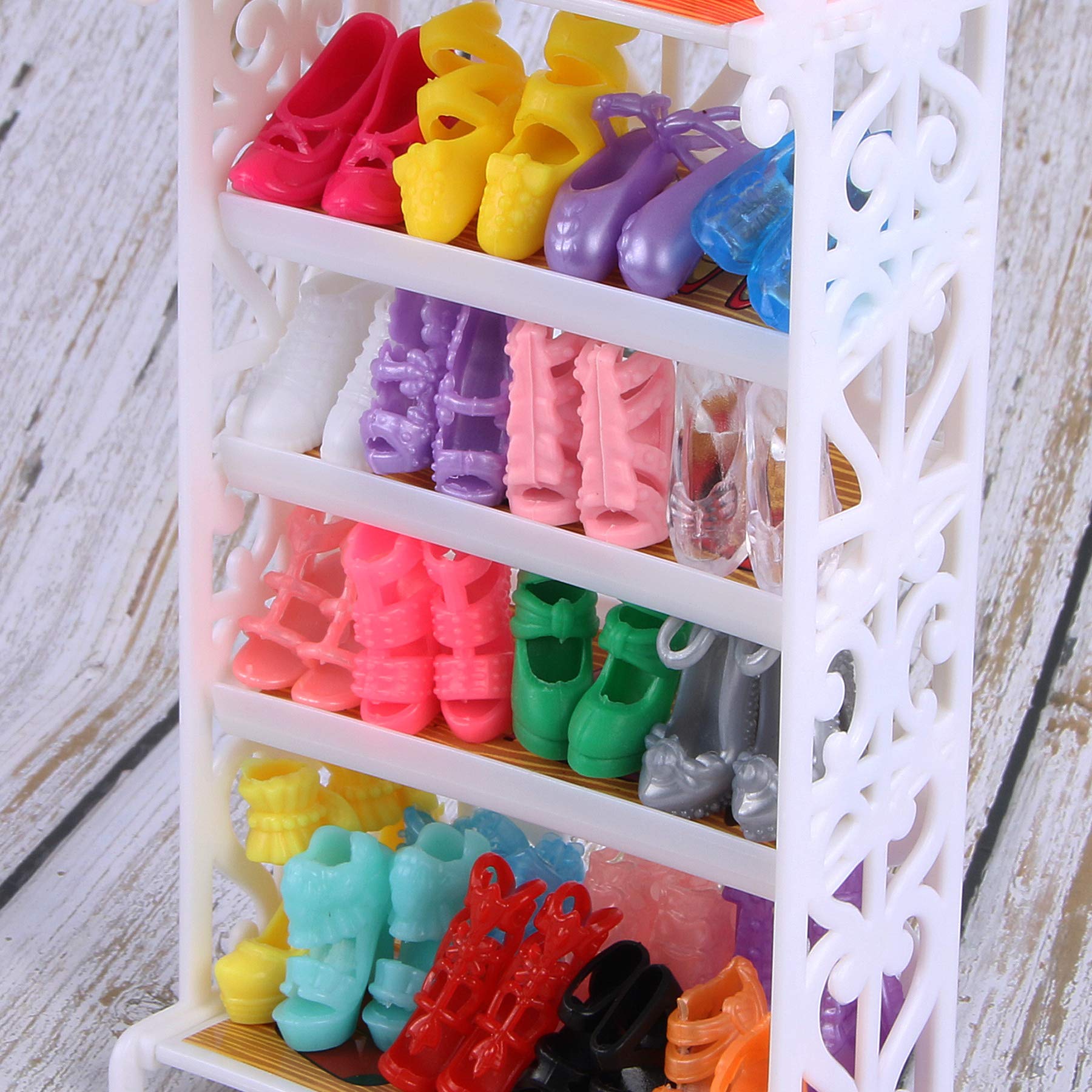 JANYUN bulk doll shoes kit provides safe, kid-friendly pretend play.
