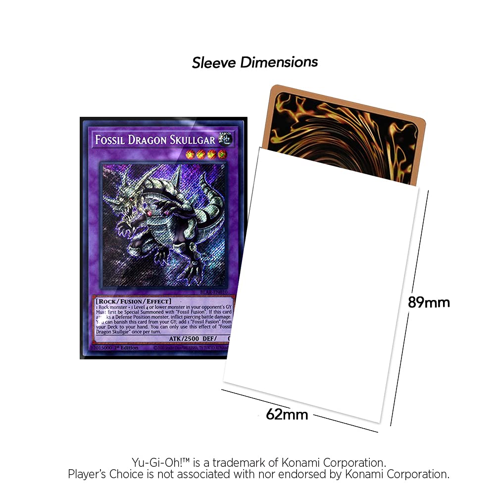 Japanime Games sleeves shuffle smoothly, holding up to sixty cards