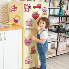 JAPBOR coloring magnets kit is portable for on-the-go art.