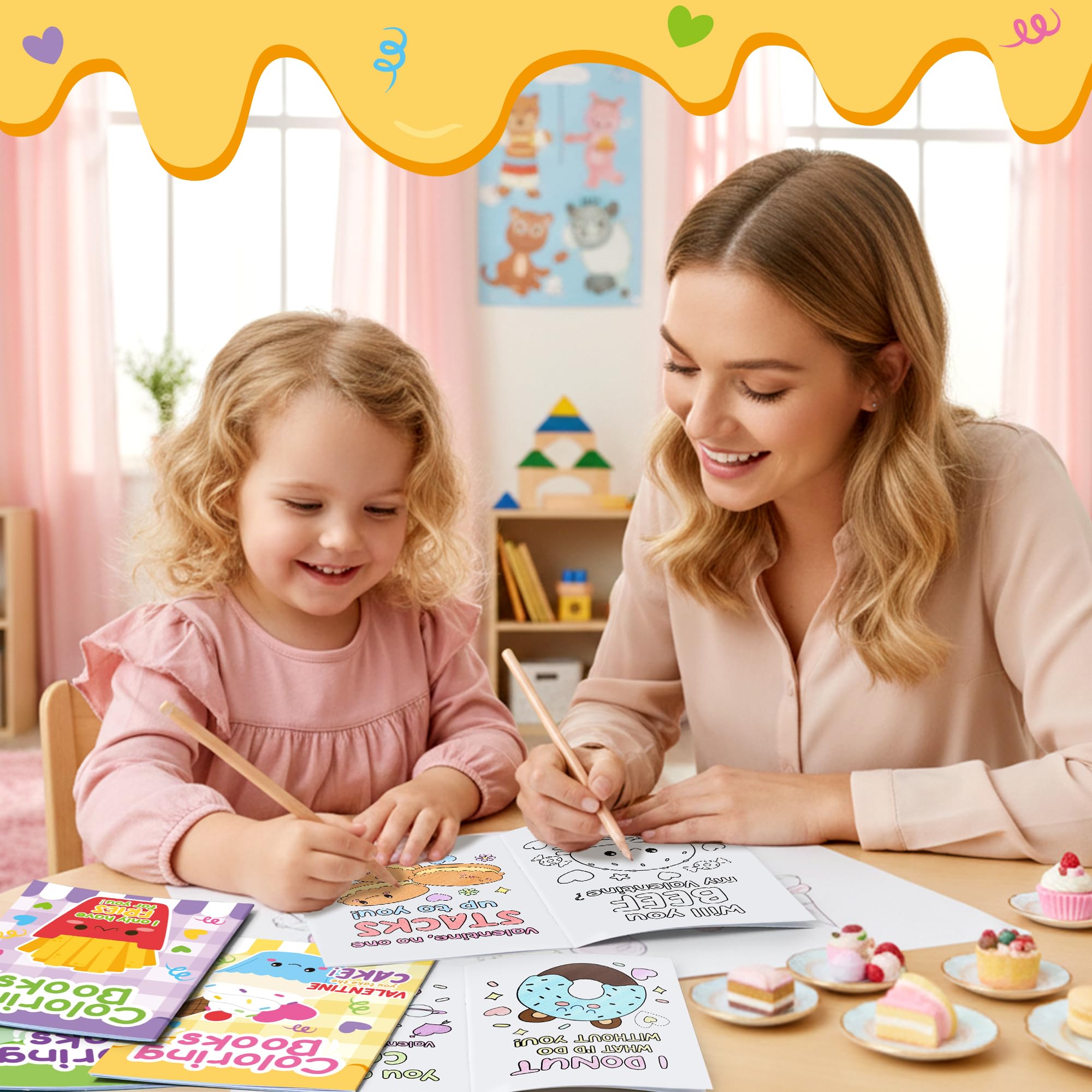 JAPBOR kid-friendly activity pages combine coloring with cognitive exercises.