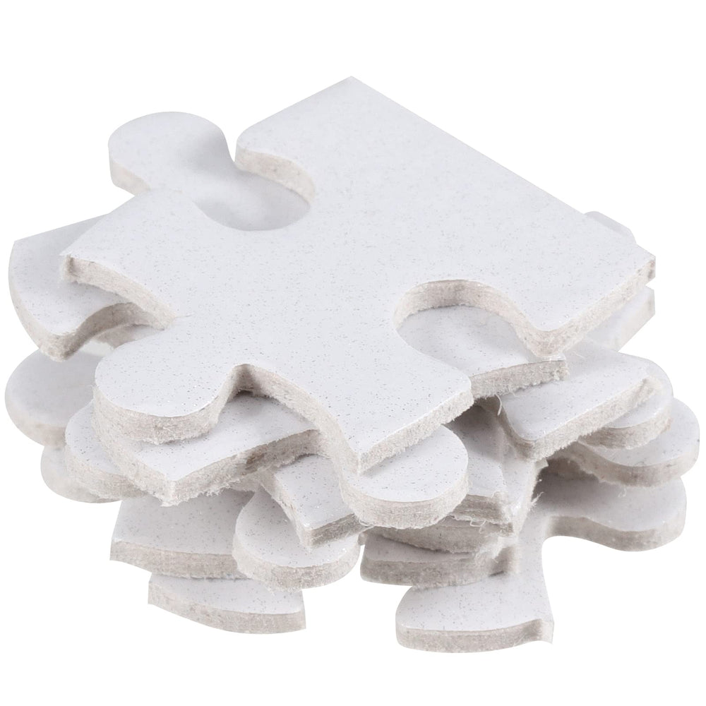 JAPCHET sublimation puzzle blanks feature a glittery surface for eye-catching designs