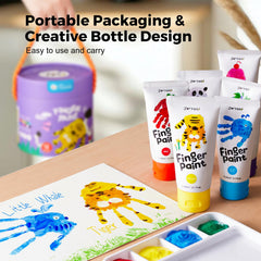 Jar Melo Large Capacity Tubes: 2.1 oz each for extended painting time