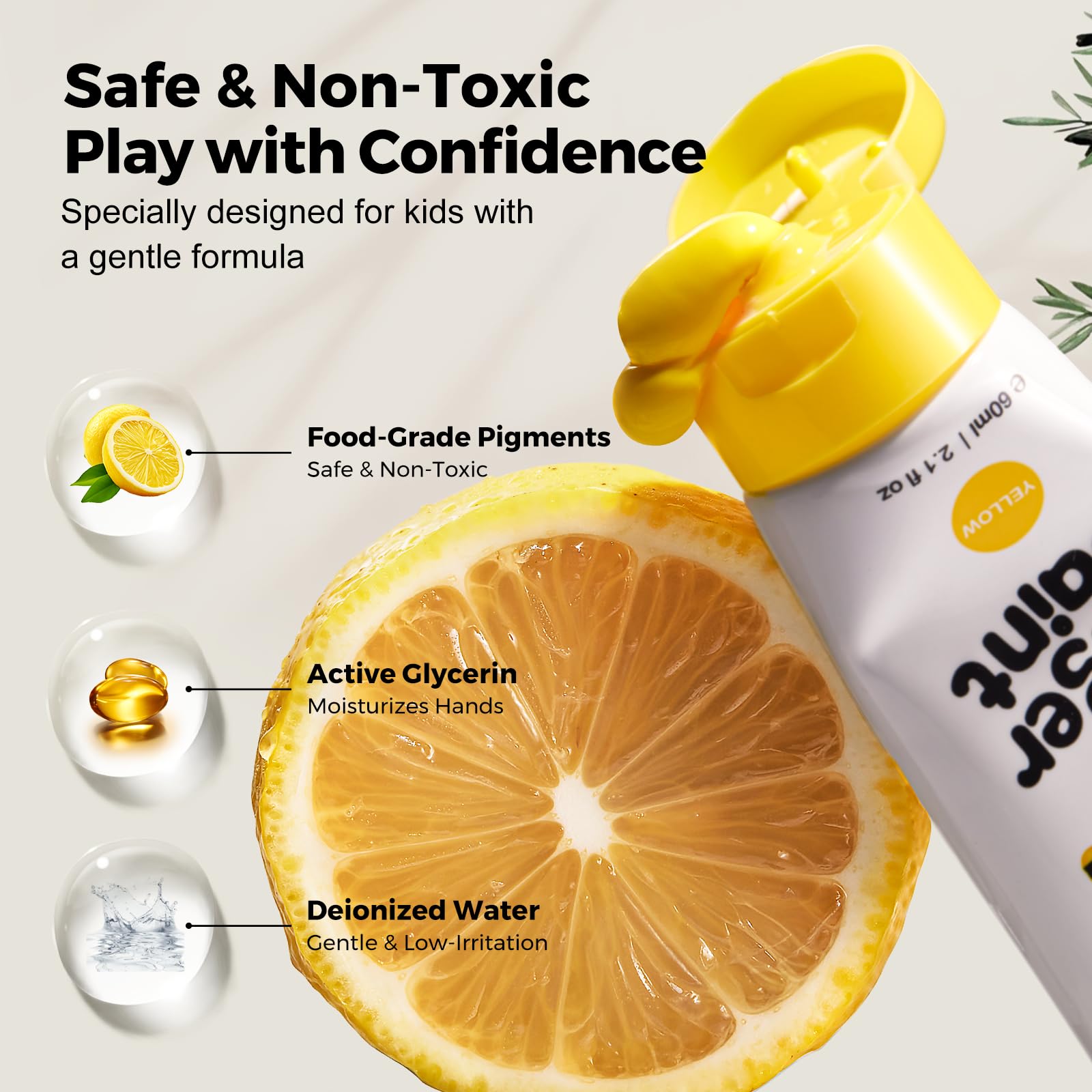 Jar Melo Non-Toxic Paints: safe pigments for little hands and creativity