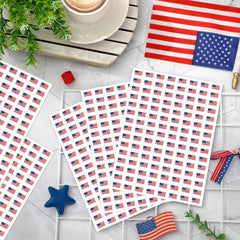 JarThenaAMCS flag sticker for laptops and cups decorating