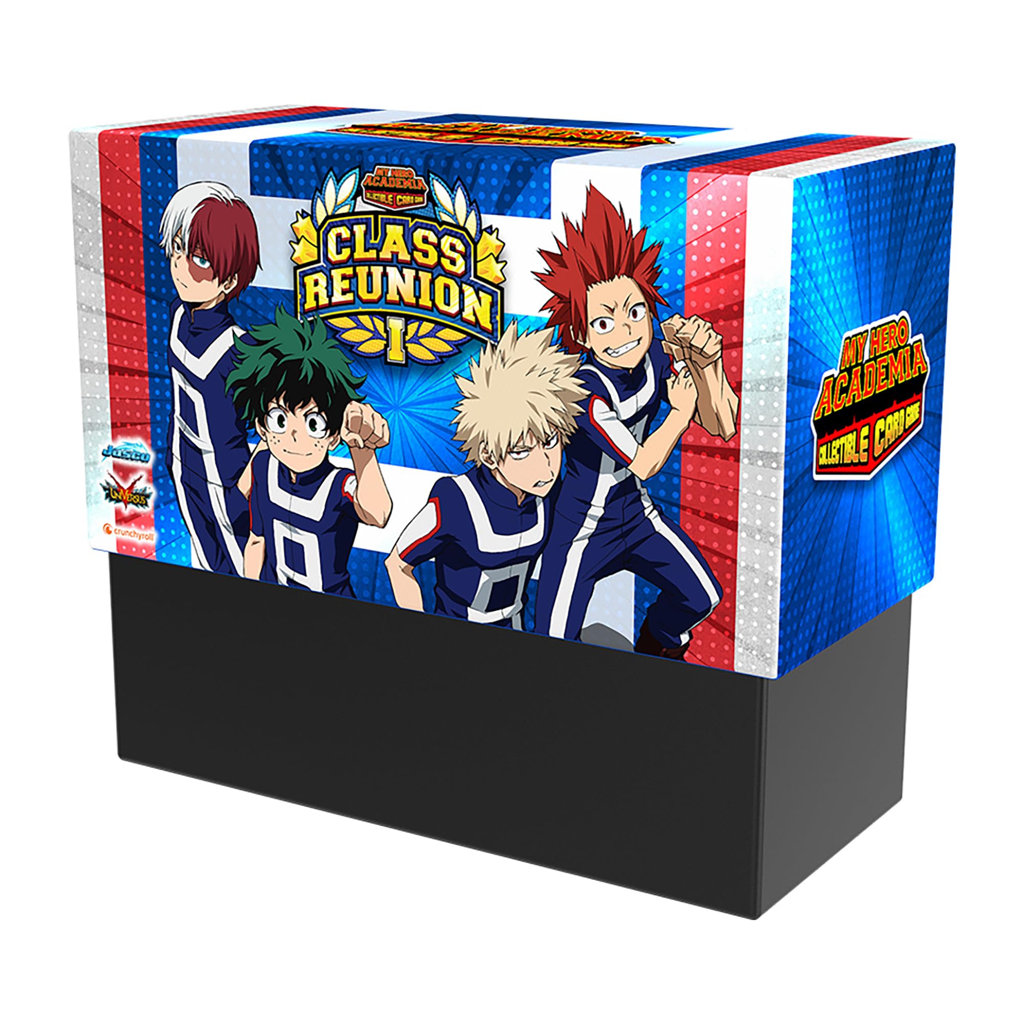 Jasco 65-card sleeve art collection enhances presentation of MHA cards.