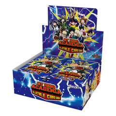Jasco My Hero Academia class-1-A hero art close-up sparks excitement for duels.