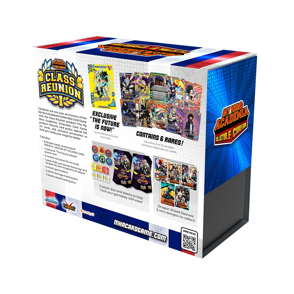 Jasco My Hero Academia Set 4 League of Villains booster packs for exciting battles.