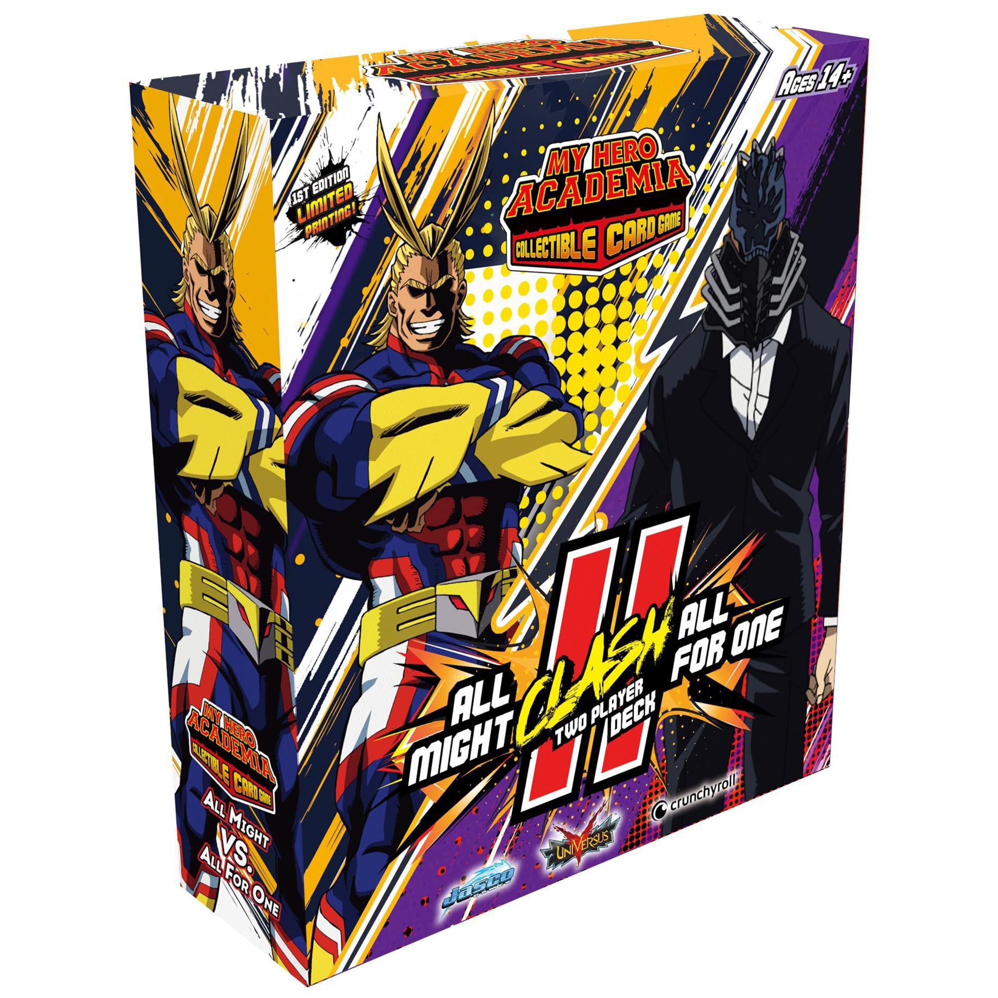 Jasco My Hero CCG deck contents include ready-to-play cards and unique additions for collectors