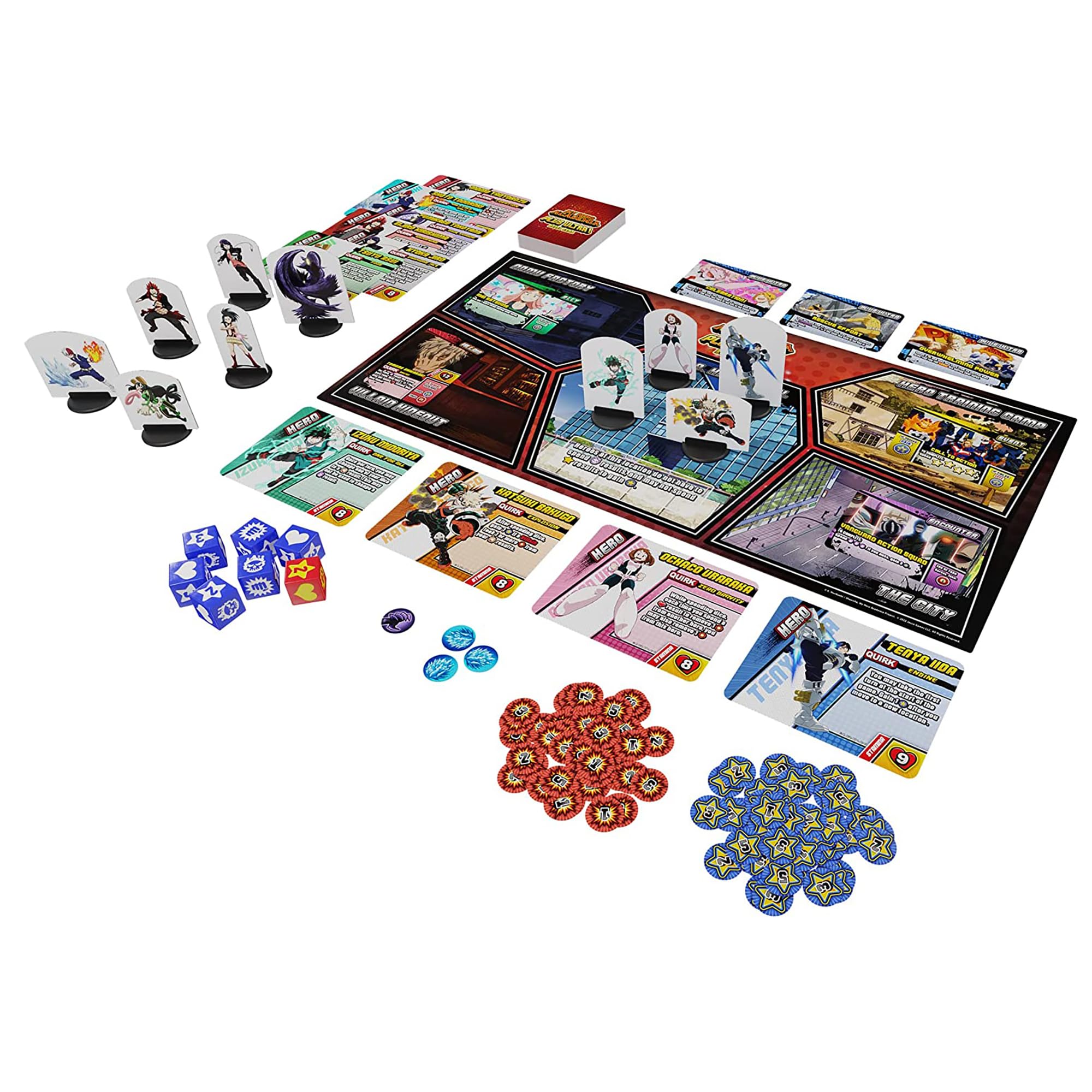 Jasco Plus Ultra allies recruitment cards illustrate teamwork opportunities during turns.
