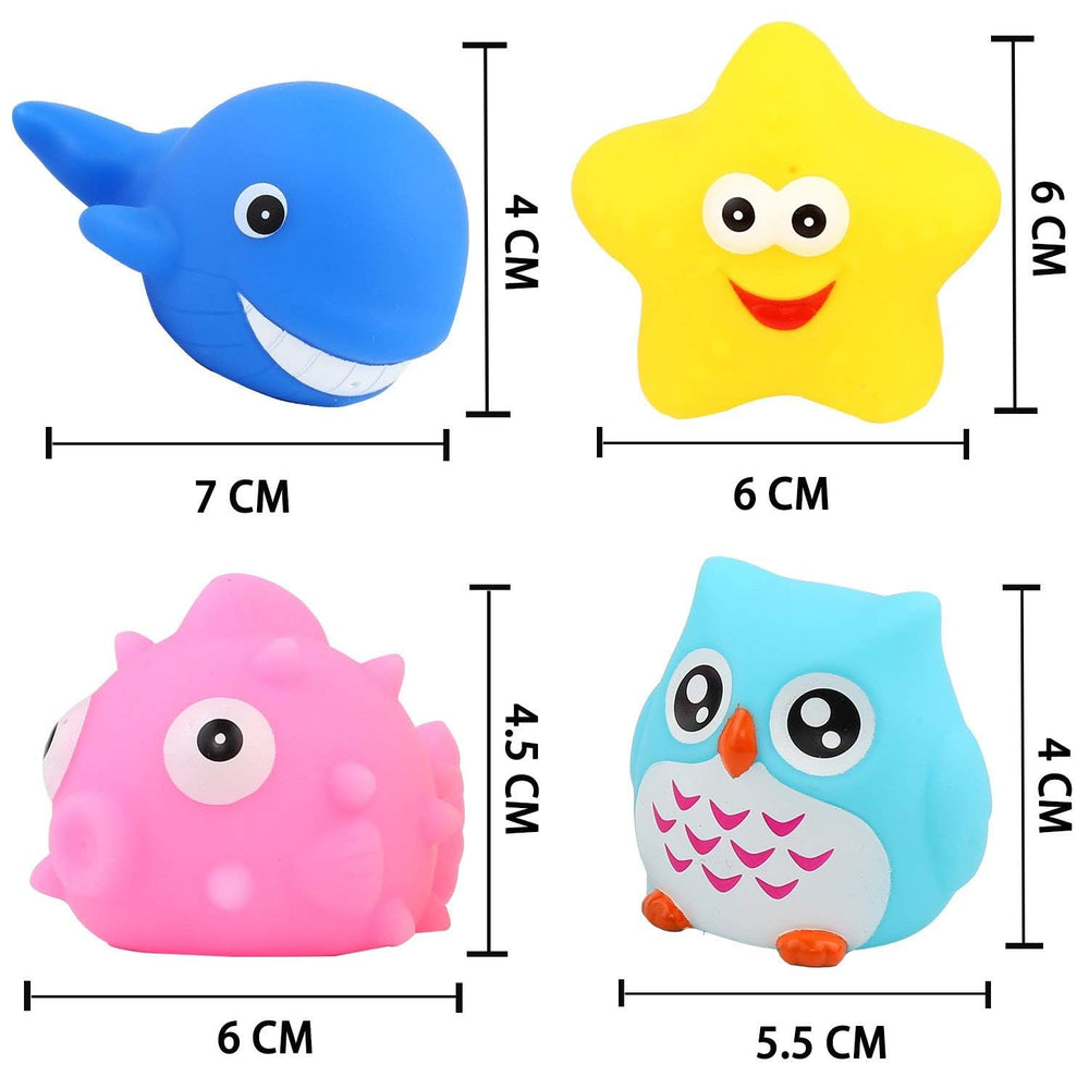 JASNKKONT baby and toddler bath toys designed for small hands and easy grasp.