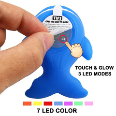 JASNKKONT color-changing bath toys capturing toddlers' attention during bath time.