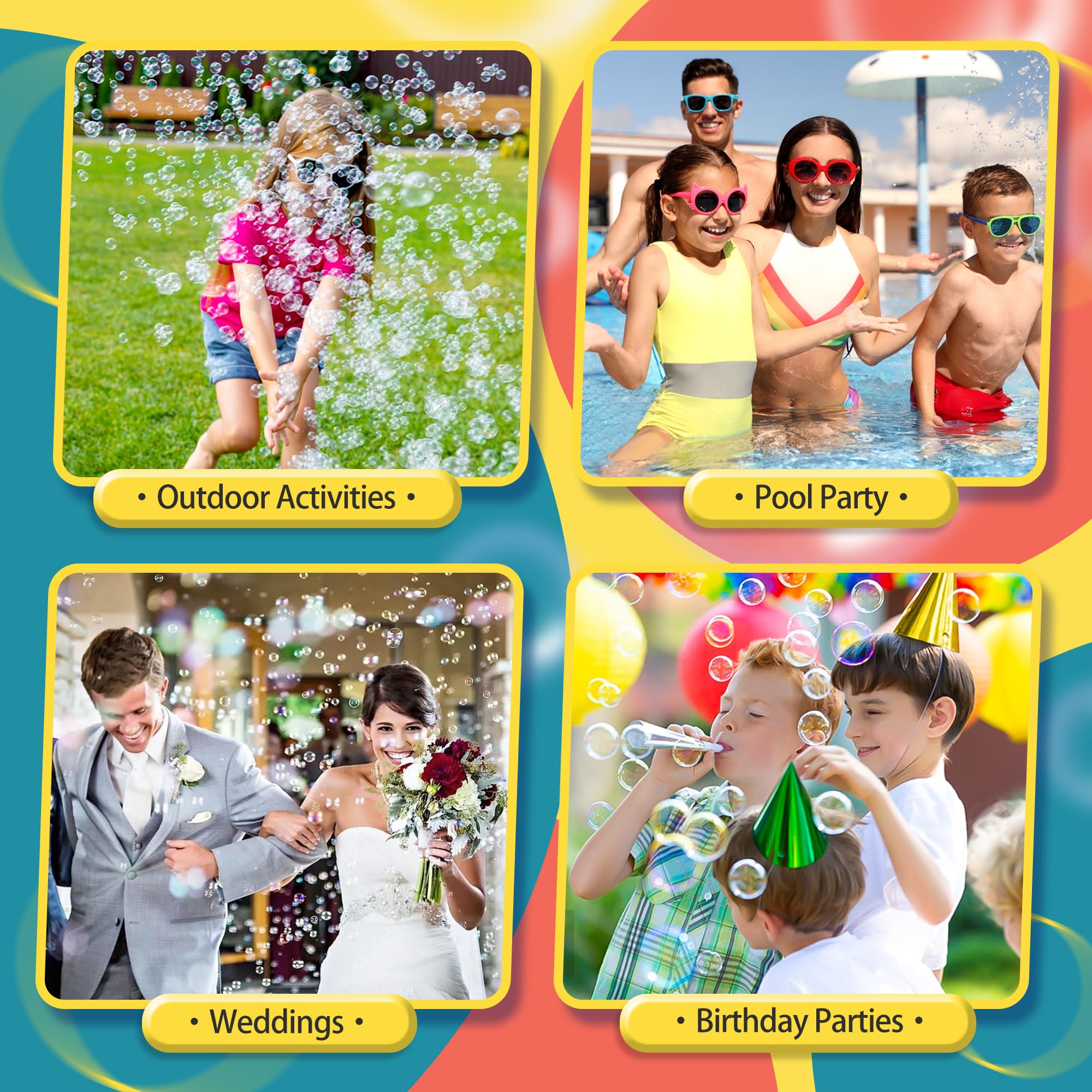 Jasny bubble gun gift-packaged for easy gifting at parties.