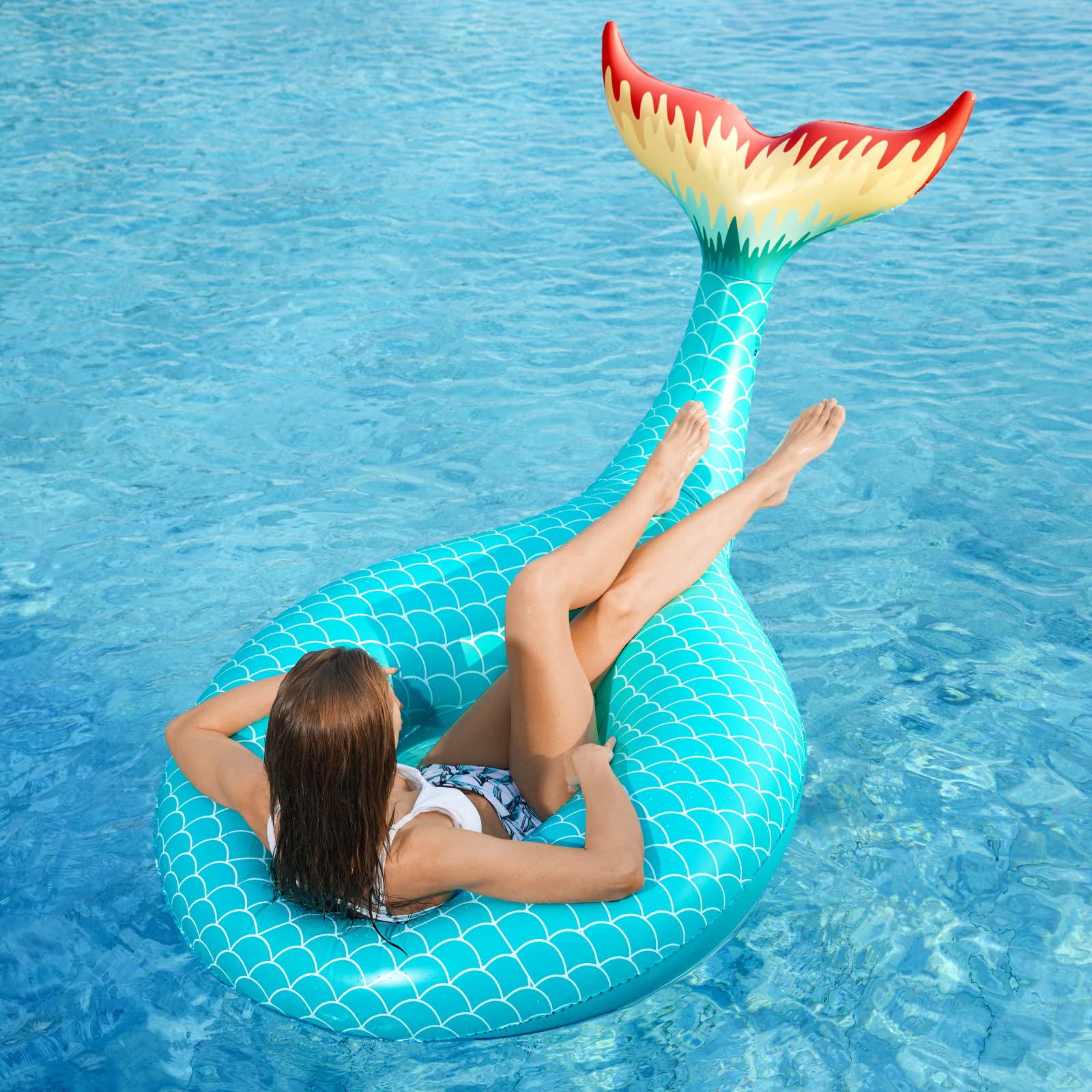 Jasonwell float suitable for both adults and kids to lounge