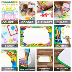 Suitable for floor, table, glass, or smooth walls during playtime