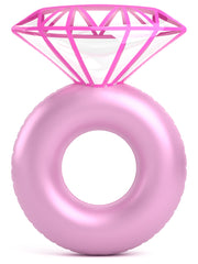 Jasonwell diamond ring float used at a bachelorette party for festive decor.