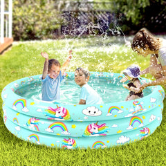 Jasonwell pool setup doubles as ball pit for versatile fun indoors or outdoors.