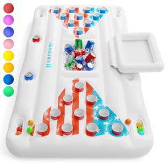 Jasonwell beer pong pool float shows a 6ft platform for social pool games.