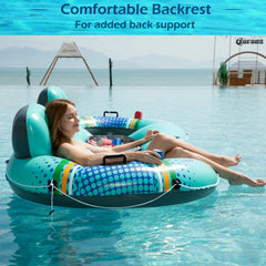 Jasonwell cool mesh bottom helps you stay cool during a float