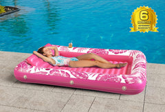 Jasonwell inflatable tanning pool dimensions 80x56 inches for spacious lounging.