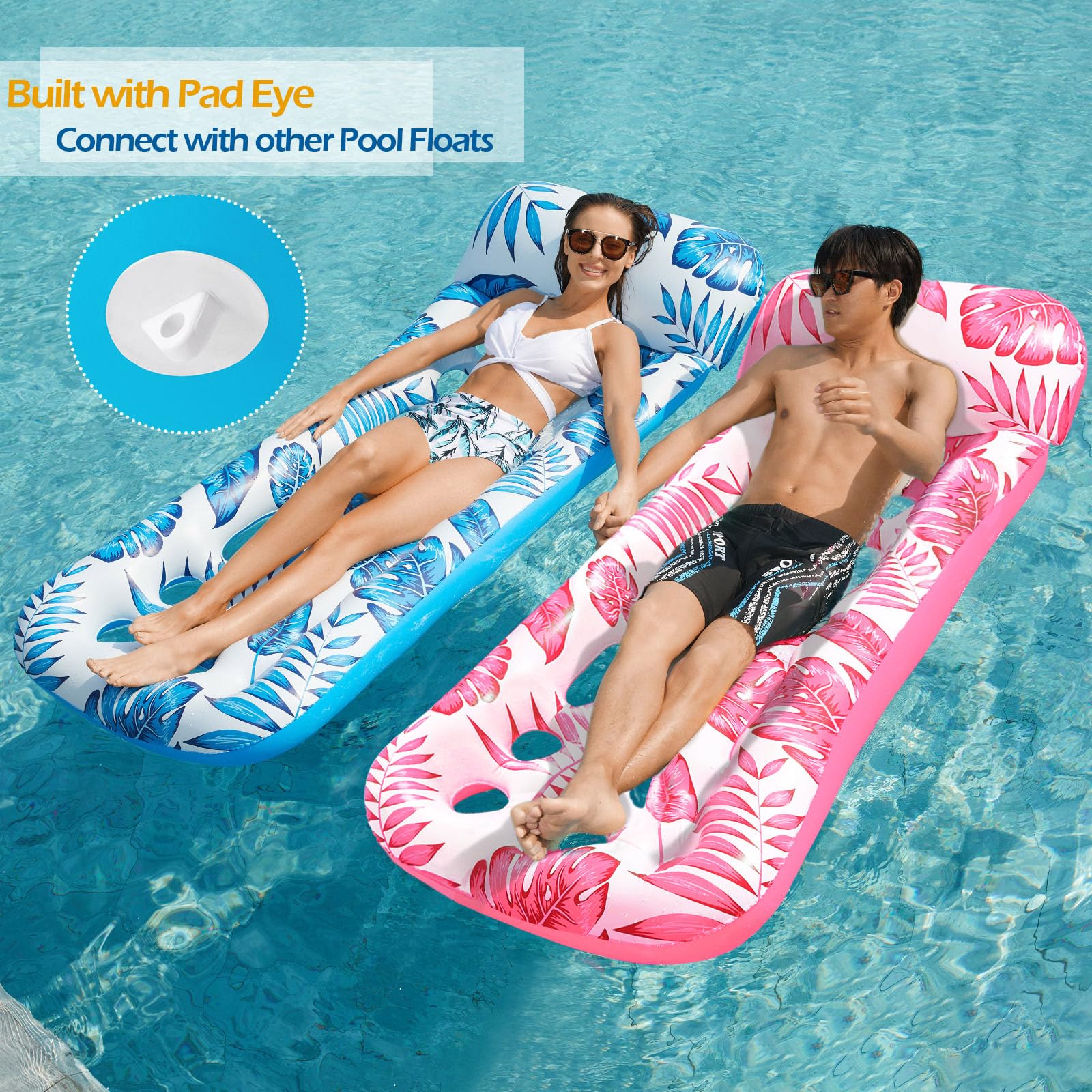 Jasonwell contoured float stability to stay balanced on water