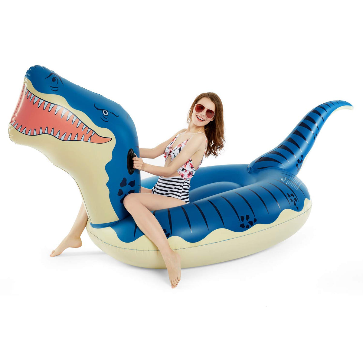 Jasonwell giant T-Rex pool float ideal for epic pool parties and family fun
