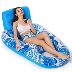 Jasonwell inflatable pool float adult backrest for comfortable lounging on water.