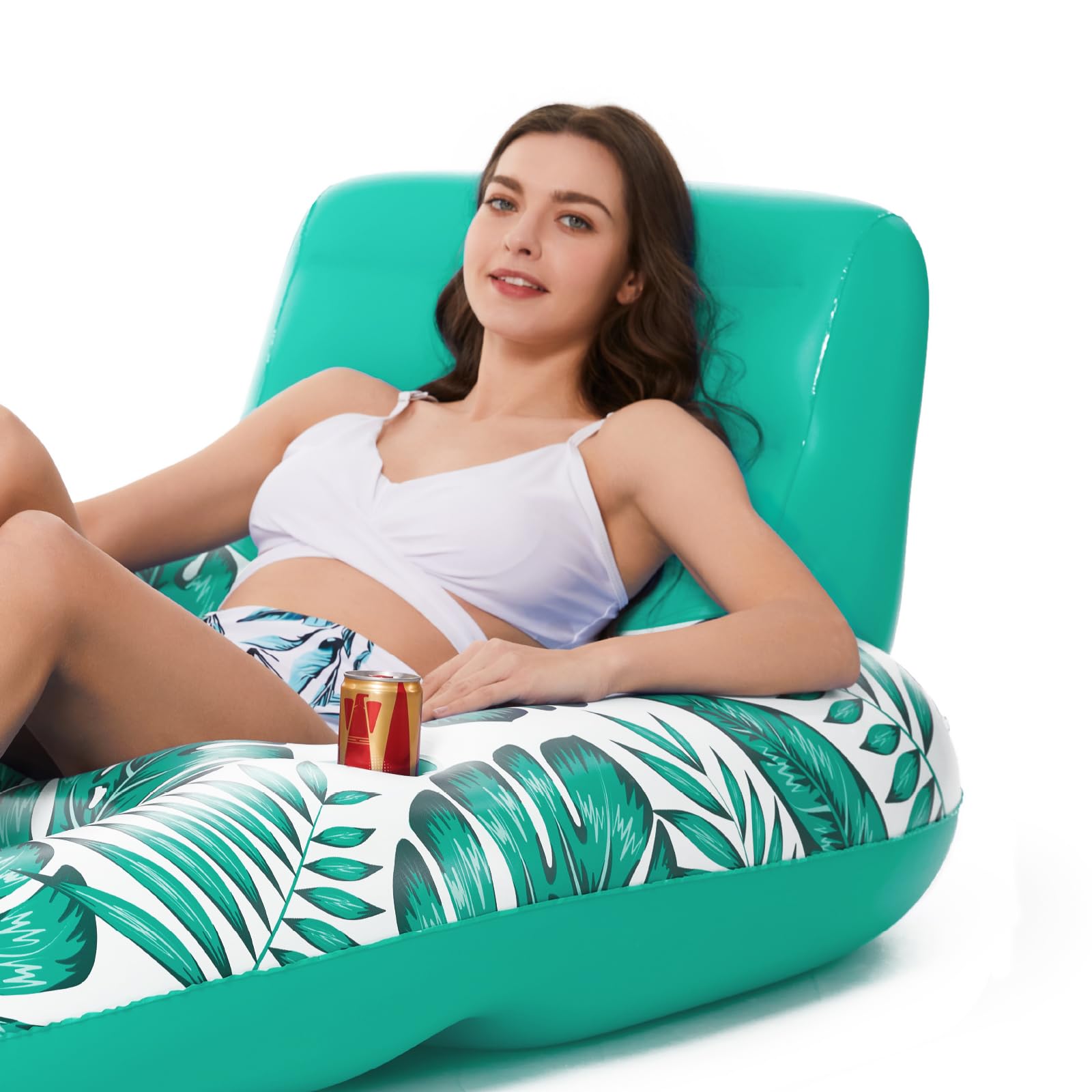 Jasonwell pool float with six-month warranty for confidence