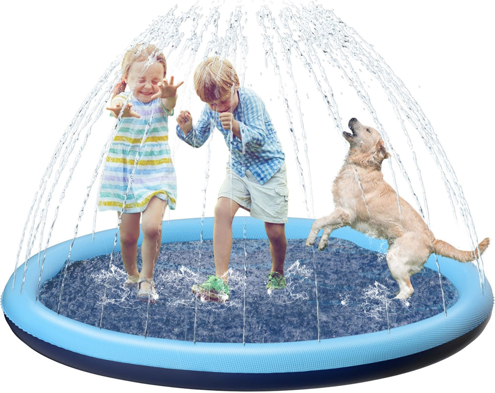 Jasonwell Kids Splash Pad Splash for outdoor cooling and fun