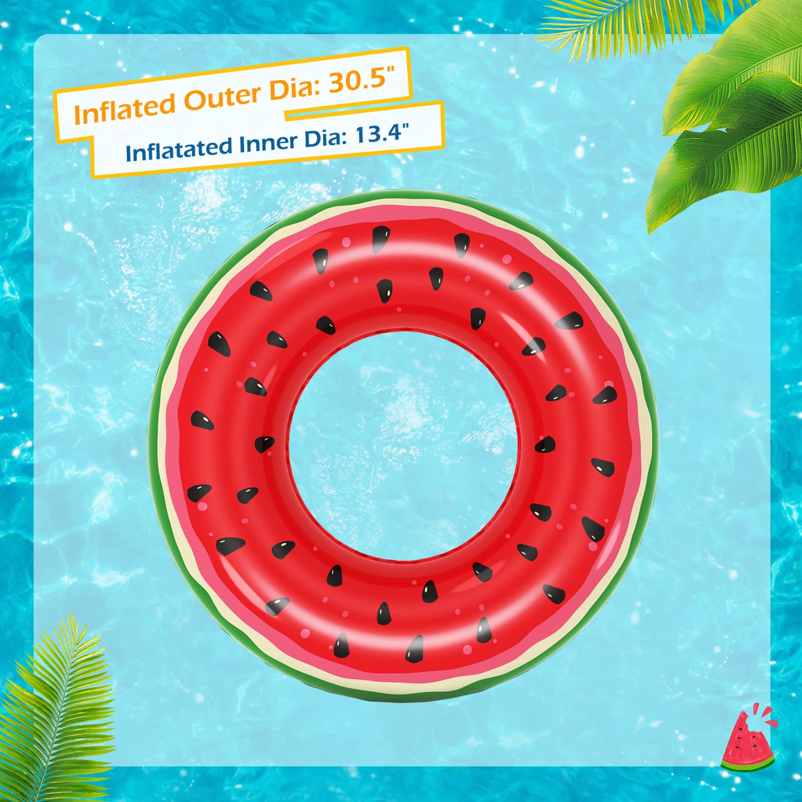 Jasonwell kids pool floats, soft vinyl for safe splashes.