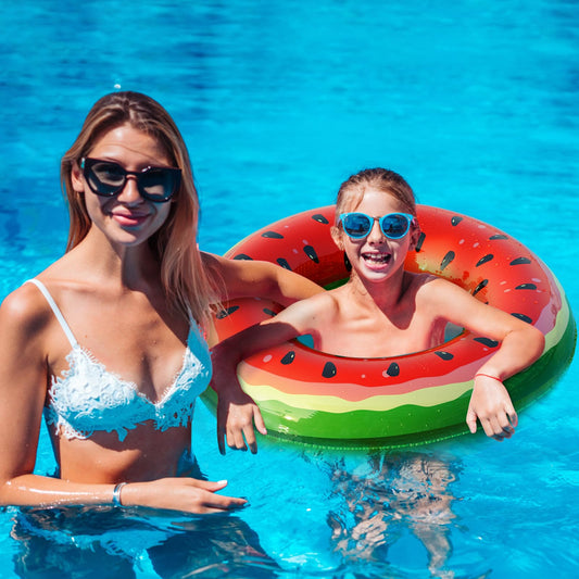 Jasonwell kiwi pool float with bright design boosts visibility and easy pool spotting