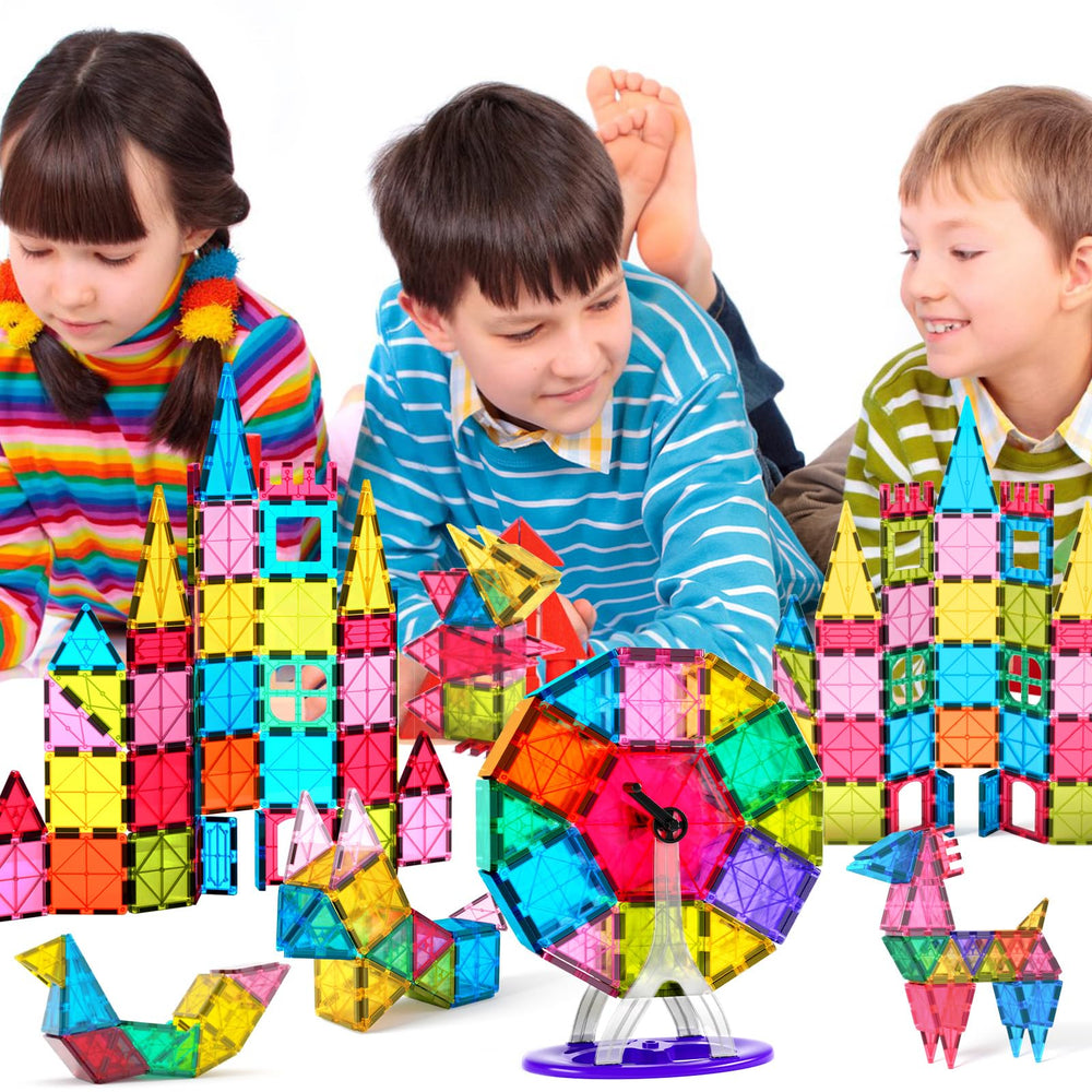 Jasonwell magnetic tiles safety-focused design with BPA-free materials