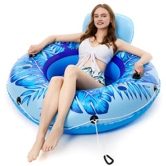 Jasonwell inflatable river tube ideal for pool, lake, and river days