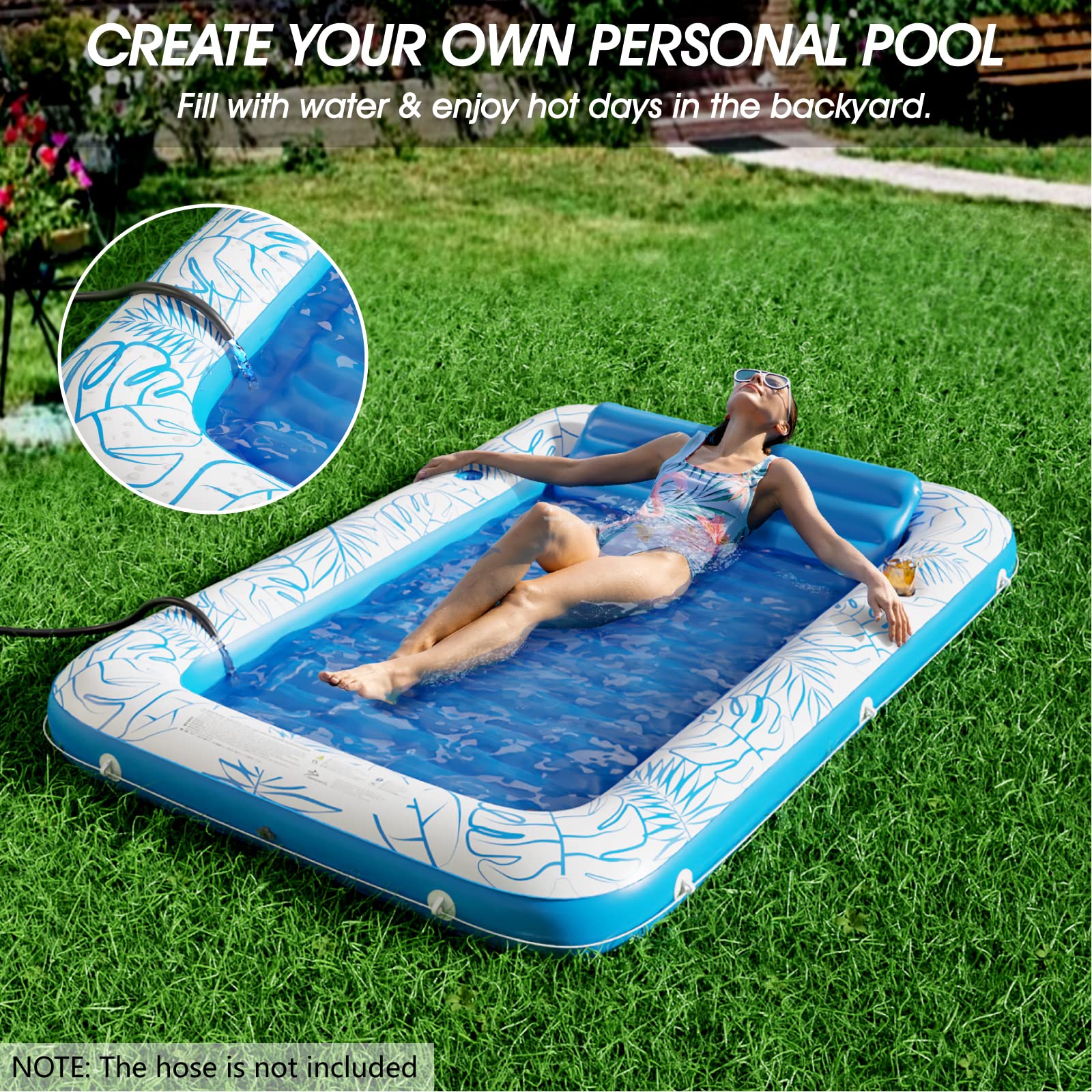 Jasonwell removable neck pillow and air cushion base for comfort.