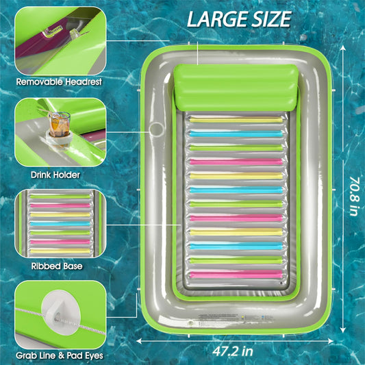 Jasonwell pillow and ribbed air cushion base detail for neck support