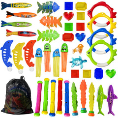 Jasonwell pool diving sticks and rings for easy underwater retrieval.