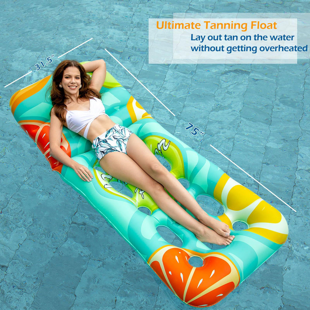 Jasonwell float with pad eye to connect with other floats for group fun.