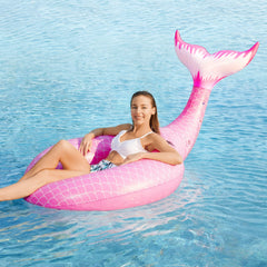 Jasonwell pool float with fast valves enables quick setup.
