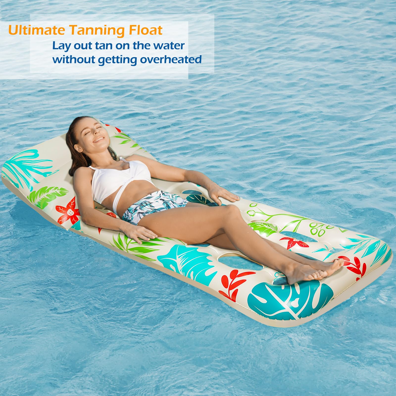 Jasonwell warranty-backed pool float for added confidence during use