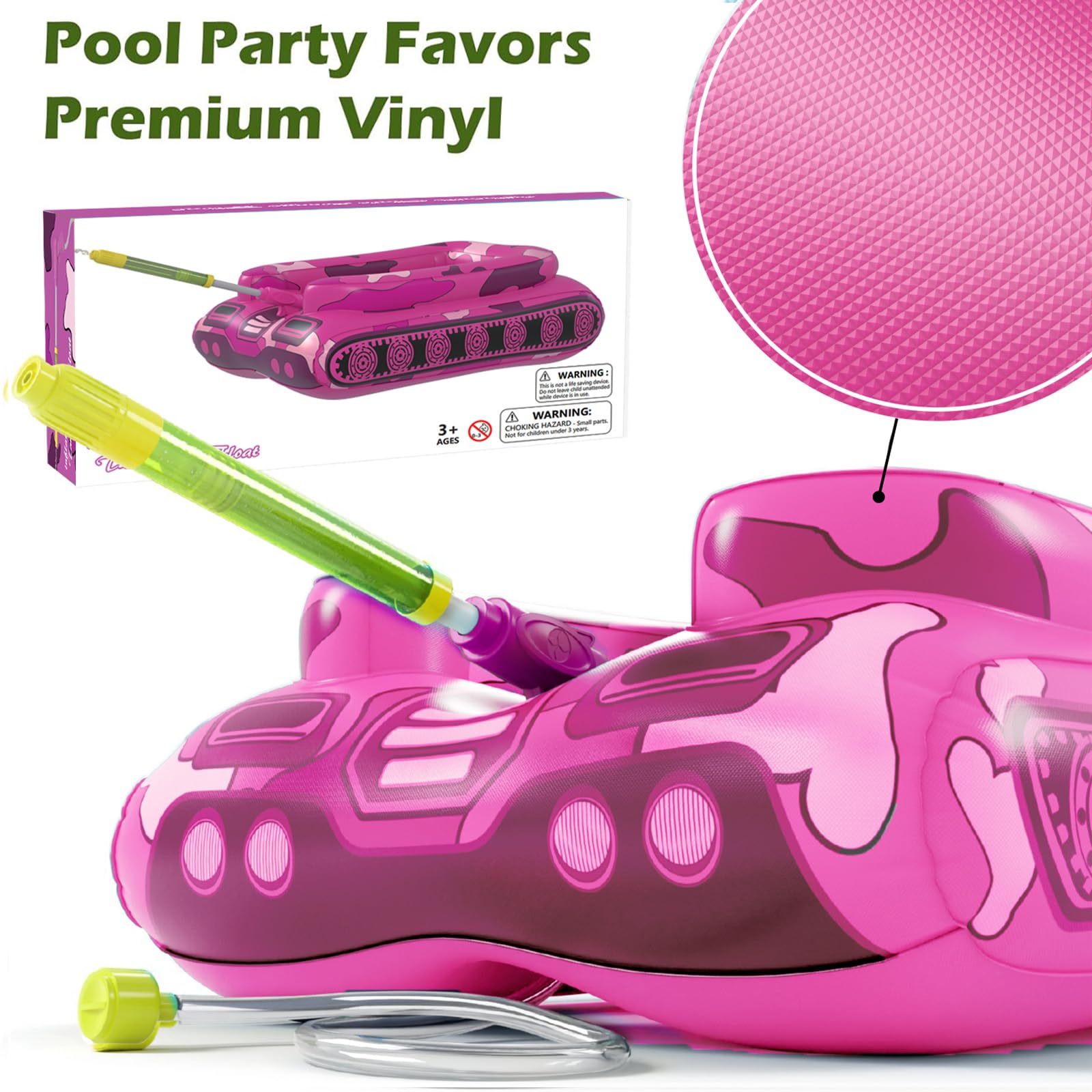 Jasonwell tank float shows family-friendly design for kids and adults