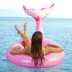 Jasonwell premium vinyl pool float withstands sun and use.
