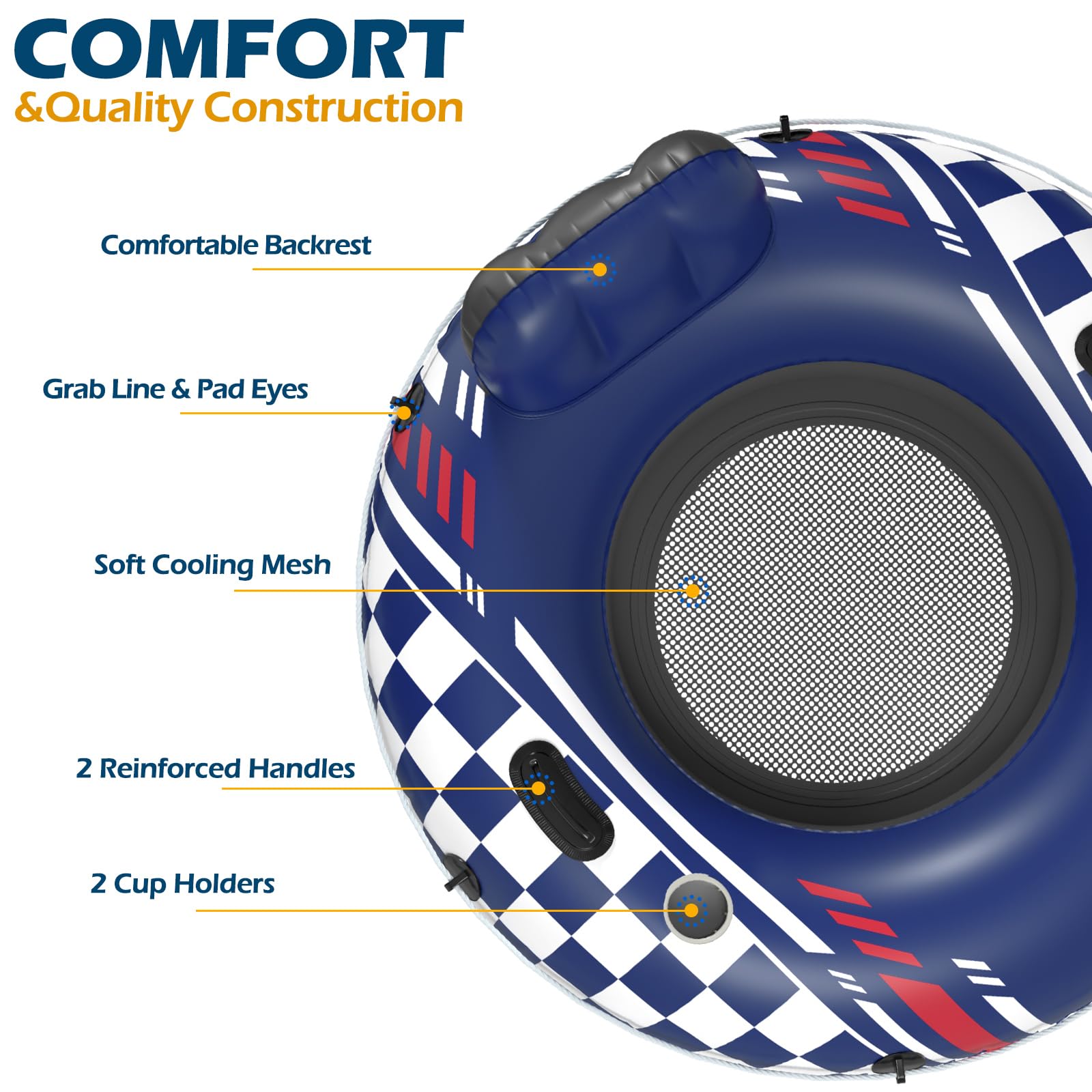 Jasonwell premium thick vinyl with reinforced seams for durability
