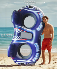 Jasonwell premium vinyl and reinforced seams ensure durable river fun.
