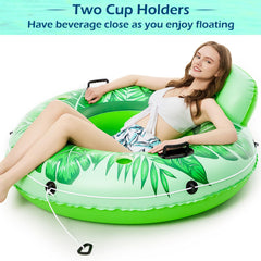 Jasonwell river float cool mesh bottom stays cooler in sun