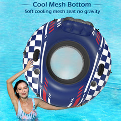 Jasonwell tube includes grip handles and rope for easy control