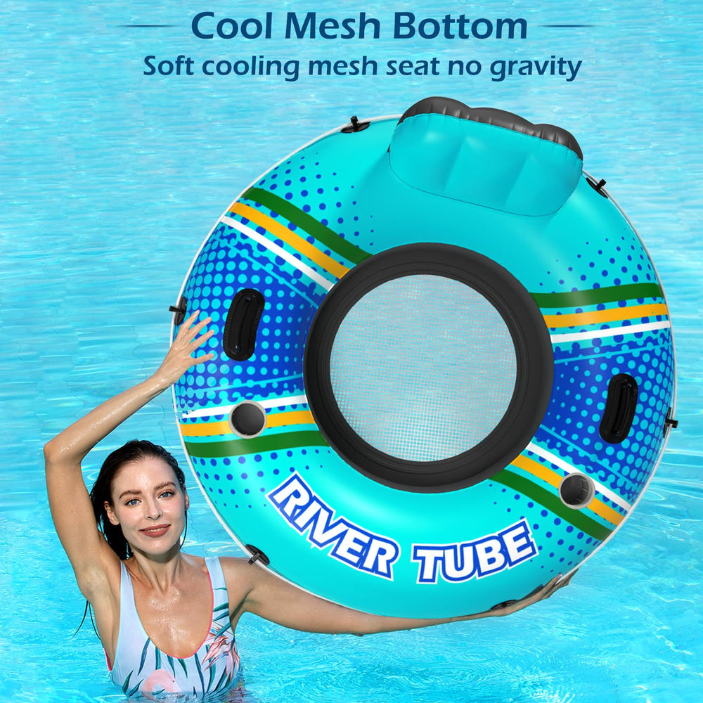 Jasonwell inflatable river tube grip handles aid steady steering