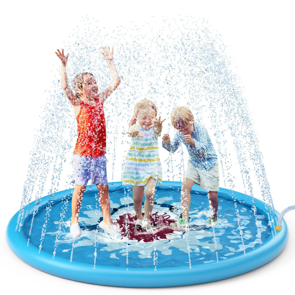 Jasonwell splash pad 68-inch diameter for outdoor kids water play.